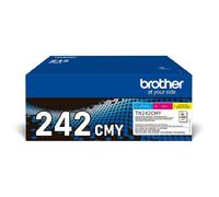 BROTHER Original TN-242CMY Multipack with 3 Toners Cyan/Magenta/Yellow for up to