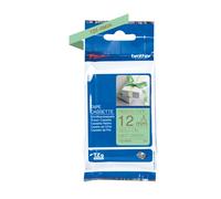 BROTHER P-Touch 12mm mint green/gold ribbon tape