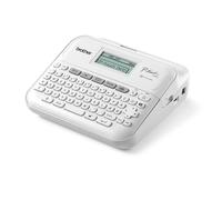 Brother P-Touch PT-D410 - Étiqueteuse - Noir et blanc - transfert thermique - 18 mm de large - 180 dpi - jusqu'à 20 mm/sec - USB - outil de coupe - impression miroir, impression verticale...