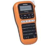 Brother P-Touch PT-E110VP - Étiqueteuse - Noir et blanc - transfert thermique - Rouleau (1,2 cm) - 180 dpi - jusqu'à 20 mm/sec - outil de coupe - impression par 2 lignes - noir, orange Blanc G