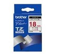 BROTHER P-Touch TZE242 18 mm RED/WHT