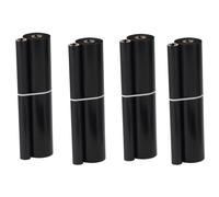 Brother - Pack de 4 - noir - recharge ruban d'encre d'imprimante (transfert thermique)