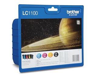 Brother Pack de Cartouches d'encre LC1100VALBP Originales