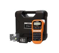Brother PT-E110VP Étiqueteuse Professionnelle 180 DPI 20mm/sec, Bandes TZe 3.5-12mm, LCD 128x16, QWERTY, 9 étiquettes mémorisables, Adaptateur secteur fourni