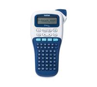 Brother PT-H107B Étiqueteuse portable Transfert Thermique 180x180 DPI, écran LCD 1 ligne, largeur bande 3.5-12mm, découpe intégrée, ABC clavier