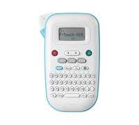 Brother PT-N10 Étiqueteuse Portable Transfert Thermique 1.2cm, LCD 52x27, 9mm/sec, 3 Polices, Découpe Manuelle, Alimentation Piles AAA