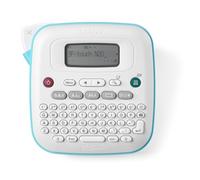 Brother PTN20 Étiqueteuse électronique portable avec consommables BTAG de 12 mm, clavier QWERTY, écran LCD, cutter manuel, 3 polices, 10 cadres et 200 symboles intégrés