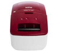 Brother QL-600R Étiqueteuse, USB 2.0, imprimante d'étiquettes d'adresse, Bureau, étiquettes jusqu'à 62 mm de Large, Prise Britannique