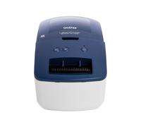 Brother QL-600R Imprimante Étiquettes Thermique Directe 300x600 DPI, 71mm/sec, USB, Largeur Max. Étiquette 62mm, Codes Barres Intégrés