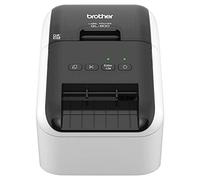 Brother QL-800 Thermique directe Couleur 300 x 600DPI Noir, Gris imprimante pour étiquettes - imprimantes pour étiquettes (Thermique directe, 300 x 600 DPI, Centre, Gauche, Noir, Rouge, Raster_P, Avec fil)