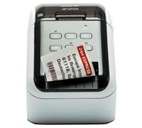 Brother QL-810W - Imprimante d'étiquettes - deux couleurs (monochrome) - thermique direct - rouleau (6,2 cm) - 300 x 600 ppp - jusqu'à 110 étiquettes/minute - USB 2.0, Wi-Fi(n) - outil de coupe - noir