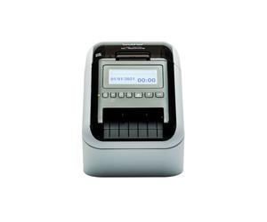 Brother QL-820NWB Imprimante d'Étiquettes Thermique Directe 300x600 DPI 176mm/sec, USB, Ethernet, Wi-Fi, Bluetooth, AirPrint, Noir/Blanc