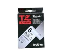 Brother - Rouleau (0,6 cm x 8 m) ruban laminé - pour P-Touch PT-1010, 1090, 1230, 1290, 18, 1880, 2100, 2110, 2430, 3600, 7100, 9800, PT-GL-200