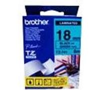Brother - Rouleau (1,8 cm x 8 m) 1 cassette(s) ruban laminé - pour P-Touch PT-18, 1830, 1880, 2030, 2100, 2110, 2430, 2700, 2710, 2730, 3600, 9700, 9800 G