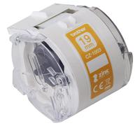 Brother Rouleau d'étiquettes 19 mm x 5 m papier blanc 1 pc(s) fixation