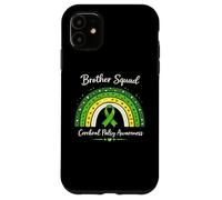 Brother Ruban de Sensibilisation à la CP Assorti Boho Rainbow Vert Coque pour iPhone 11