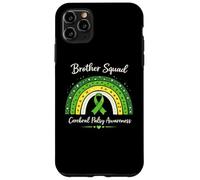 Brother Ruban de Sensibilisation à la CP Assorti Boho Rainbow Vert Coque pour iPhone 11 Pro Max