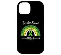 Brother Ruban de Sensibilisation à la CP Assorti Boho Rainbow Vert Coque pour iPhone 14