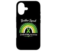 Brother Ruban de Sensibilisation à la CP Assorti Boho Rainbow Vert Coque pour iPhone 17