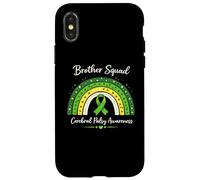 Brother Ruban de Sensibilisation à la CP Assorti Boho Rainbow Vert Coque pour iPhone X/XS