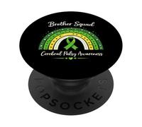 Brother Ruban de Sensibilisation à la CP Assorti Boho Rainbow Vert PopSockets PopGrip Adhésif