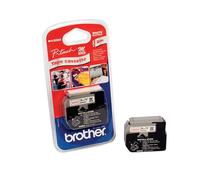 brother ruban d'écriture M-K M-K222 MK222BZ, 9 mm rouge sur blanc