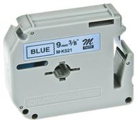 brother ruban d'écriture M-K M-K232 MK232BZ, 12 mm rouge sur blanc