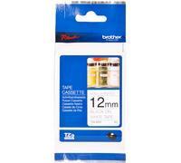 Brother TZEN231 Ruban non plastifié largeur 12 mm Noir sur Blanc