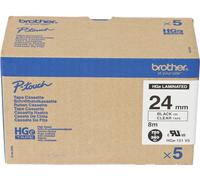 Brother Ruban Noir sur incolore Original HGe-151V5
