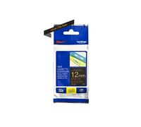 Ruban d'étiquetage Brother TZe, TZ TZe-334 Couleur de ruban: noir Couleur de police:or 12 mm 8 m