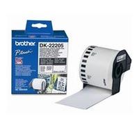 Brother DK-22205 ruban d'étiquette Noir sur blanc