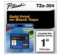 Brother Ruban TZe-354 24 mm Or sur noir