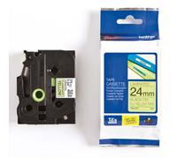 BROTHER Ruban pour PTOUCH laminé Noir/Jaune fluo 24mmx5m TZEC51