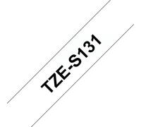 Brother | S131 | laminé | thermique | noir transparent | rouleau (1,2 cm x 8 m)