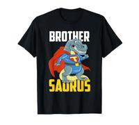 Brother Saurus Brother Dinosaure T-Rex Superhero T-Shirt