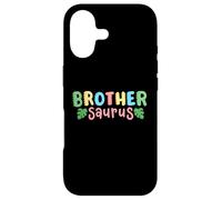 Brother Saurus Kids Dinosaure Fête d'anniversaire pour Famille Assortie Coque pour iPhone 17
