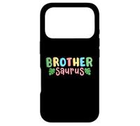Brother Saurus Kids Dinosaure Fête d'anniversaire pour Famille Assortie Coque pour iPhone 17 Pro