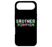 Brother Saurus Kids Dinosaure Fête d'anniversaire pour Famille Assortie Coque pour iPhone Air