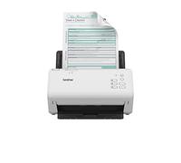 Brother Scanner de Documents de Bureau ADS-4300N | SuperSpeed USB 3.0 | Double Face | Capture d'image avancée | Prise Britannique