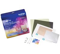 Brother Set d'accessoires pour machine à découper, tapis, outils, feuilles de métal et 50 motifs de gaufrage