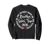 Brother Sister Trip 2026 We're Trouble Together Vacation Sweatshirt