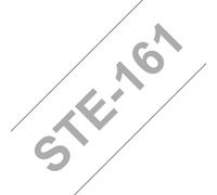 Brother STe-161 - Noir - Rouleau (3,6 cm x 3 m) 1 cassette(s) ruban pour timbres - pour P-Touch PT-3600, PT-9200DX, PT-9200PC, PT-9500pc, PT-9600, PT-9800PCN; P-Touch R RL-700S