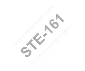 Brother STE-161 Ruban Pochoir 36mm x 3m Transfert Thermique, Noir, Compatible PT-3600, PT-9700PC, PT-9800PCN. Pour marquage permanent pièces et composants.