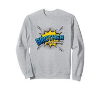 Brother & Superhero - Pour le meilleur frère style bande dessinée Sweatshirt