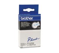 Brother TC-203 - (12 mm) - Bleu sur blanc - Ruban