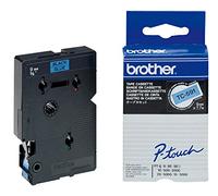 Brother Cassette à ruban originale TC-591 pour étiqueteuse Noir sur Bleu 9 mm