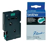 Brother TC-791 Ruban laminé Noir sur Vert