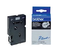 Brother Ruban laminé TC-M91 Noir sur transparent mat