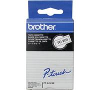 brother TC Tape TC 201 Cassette de ruban Largeur de bande : 12 mm
