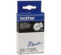 Brother TC-101 - (12 mm) - Noir sur transparent - Ruban